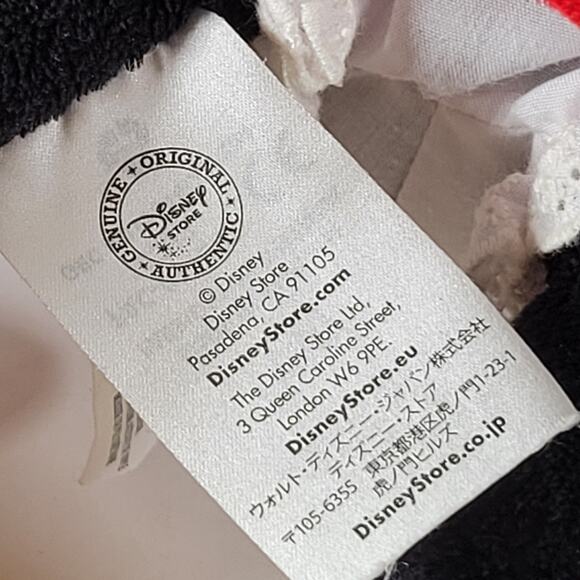 Lot of 2 Disney Store Minnie Mouse Plush Doll 14" Authentic Red Dress Polka Dots - Picture 9 of 16